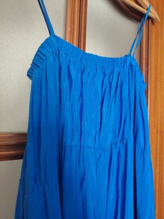 Vestido de verano azul