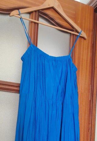 Vestido de verano azul