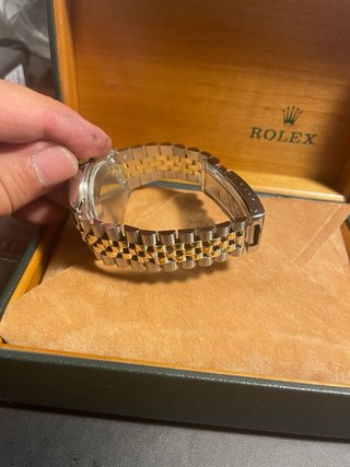 Rolex Acero y Oro
