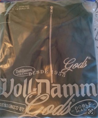 Sudadera Voll-Damm Verde talla L /XL
