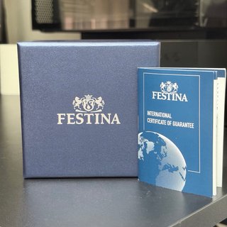 Reloj Festina Negro y Plateado