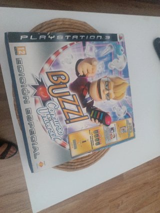 Buzz Concurso Universal PS3 + caja + Mandos inalám
