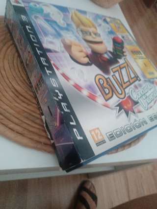 Buzz Concurso Universal PS3 + caja + Mandos inalám