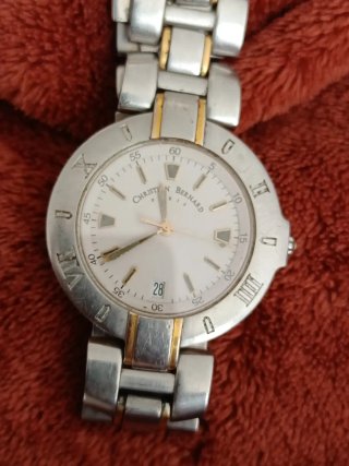 Reloj Christian Bernard Oro y Plata