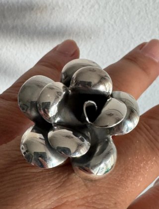 Anello Miseria Argento 925 Regolabile