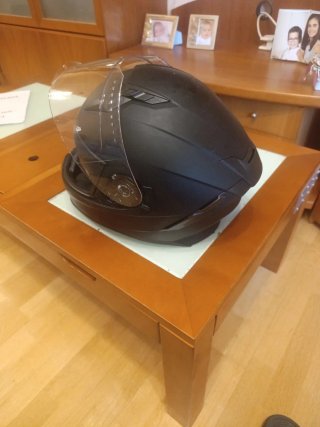 Casco de moto CGM negro