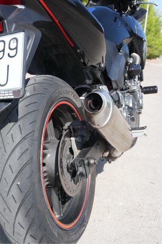 Honda CBF600S Negra