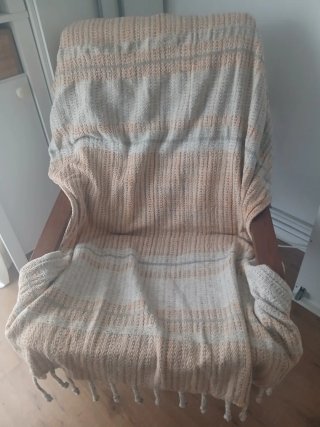 Sillón Tumbona Ikea Madera. Regalo cubierta.