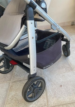 UPPAbaby Cruz + capazo + fundas Bondesio