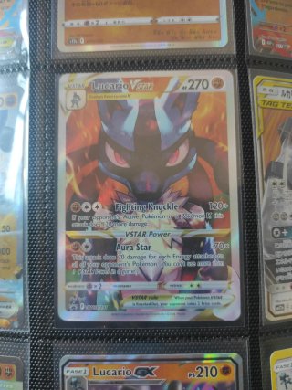 Lucario VSTAR SWSH291 Carta Pokémon