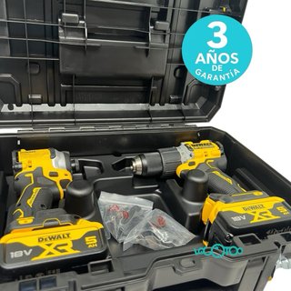 Kit Taladro Dewalt 18V DCF850 DCD805 2 Baterías