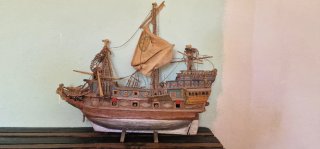 Barco antiguo para restaurar. 90x73cm Negociable
