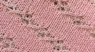 Bolero punto calado Triumph rosa palo Talla S
