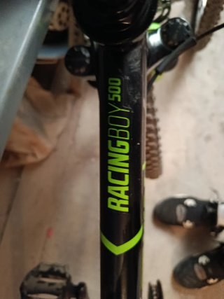 Bici Btwin Negra y Verde
