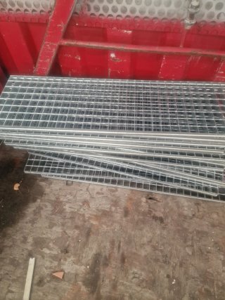 Rejilla metálica galvanizada Medidas 1000X300X30