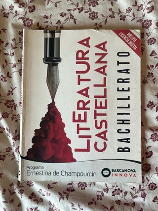 Literatura Castellana, Bachillerato, Programa E...