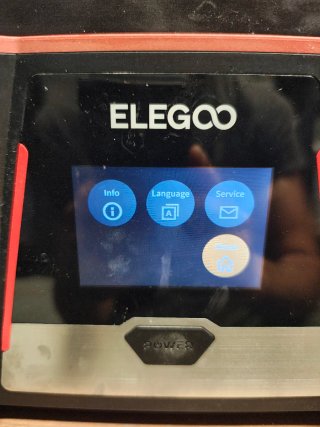 Elegoo Saturn 3 - Pantalla rota