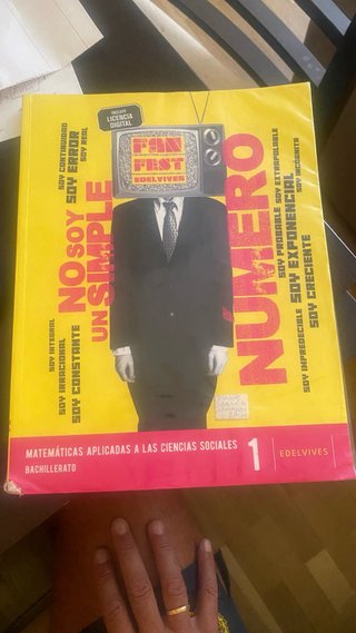 Libro Matematicas Aplicadas. 1 Bachillerato