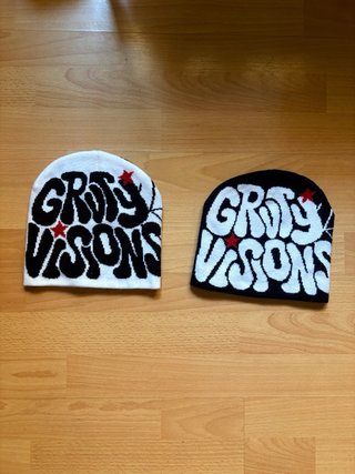 Gorros Gravty Visions Blanco y Negro