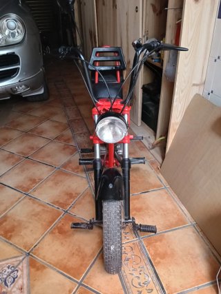 Mini Ducati 1969 restaurada + motor extra