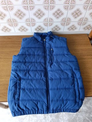 Chaleco deportivo chico azul