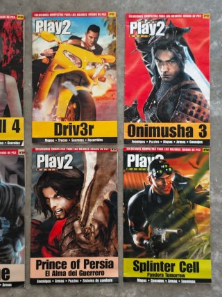 Lote 8 Guías Play2 Manía PS2