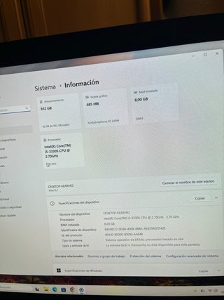 Imac i5 1TB 8GB Windows 11