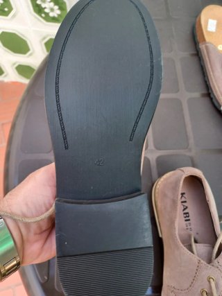 Lote 3 Zapatos piel  Beige/Marrón precio por todos