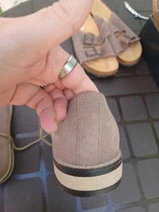 Lote 3 Zapatos piel  Beige/Marrón precio por todos