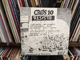 Resiste Cros 10 L'odi Social Punk Rock Vinilo