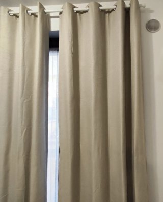 2 tende oscuranti beige