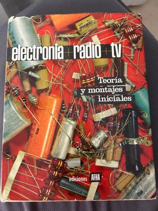 Lote 3 Tomos Electrónica Radio TV AFHA
