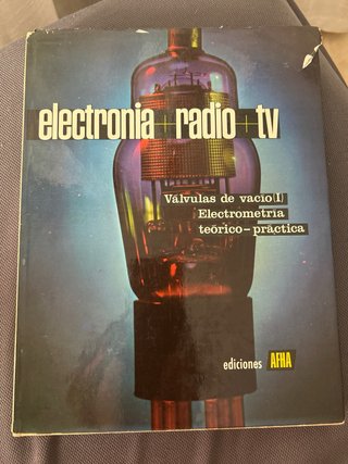Lote 3 Tomos Electrónica Radio TV AFHA