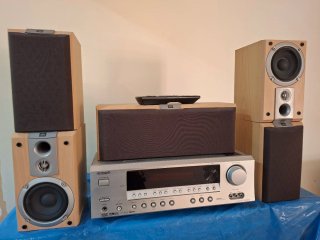 Amplificador Onkyo TX-SR503E Home Cinema