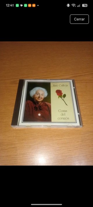 CD Nati Calleja - Cosas del corazón