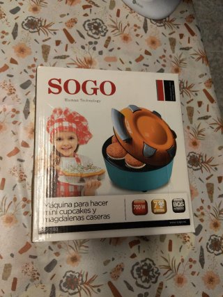 Máquina para hacer mini cupcakes y magdalenas