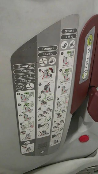Silla coche Romer Grupo 2-3 Isofix