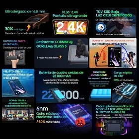 TABLET BLACKVIEW ACTIVE 8 PRO 256GB ¡¡OFERTA!!