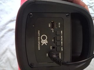 Altavoz OK Party Box LED TWS Karaoke