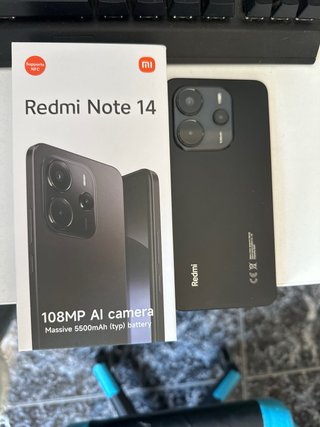 Xiaomi Redmi Note 14 Negro/Gris