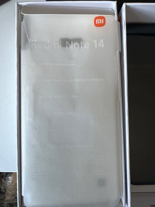 Xiaomi Redmi Note 14 Negro/Gris