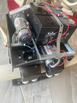 Silla de seguridad y carriles de elevación