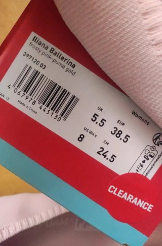 Bailarinas Puma Iliana ballarina soft foam + Puma