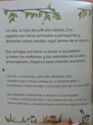 Trompa Larga En Letra MAYÚSCULA y de Imprenta