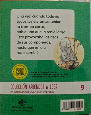 Trompa Larga En Letra MAYÚSCULA y de Imprenta
