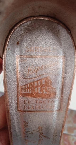 Sandalias Hispanitas Oro y Plata
