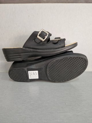 Sandalias cuña negras talla 39 nuevas