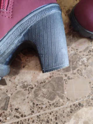 Botas burdeos talla 36