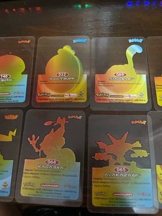 Lote 13 Cartas Pokémon Advance Antiguas Originales