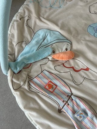 Manta de juegos para bebé con peluches
